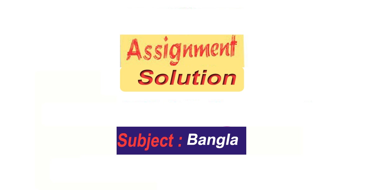 class 8 assignment bangla
