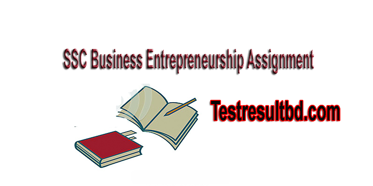SSC Business Entrepreneurship Assignment